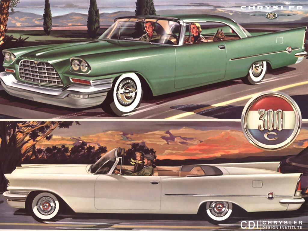 1957 Chrysler 300C Folder Page 2